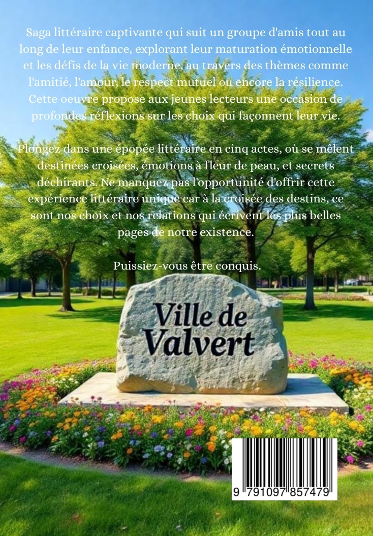 À La Croisée Des Destins - couverture verso